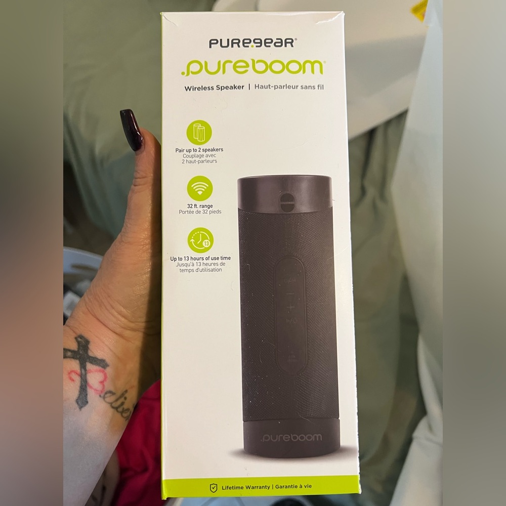 PureGear PureBoom Wireless Speaker - Black